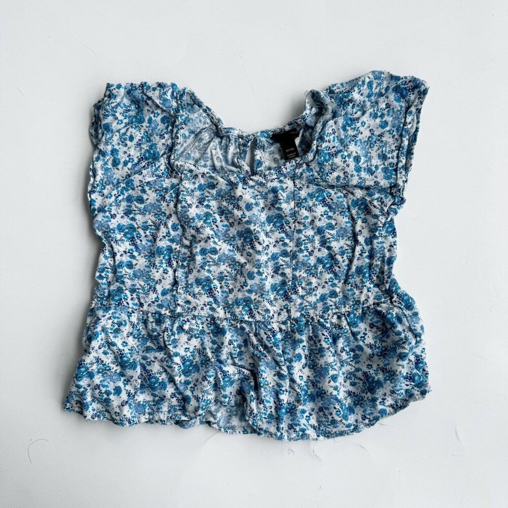 Art Class Floral Top